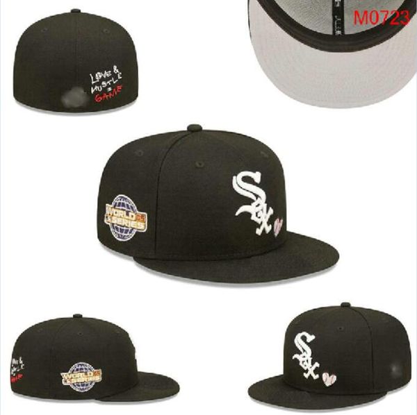 2023 men's baseball fitted hats classic black color hip hop chicago sport sox champions full closed design caps chapeau 05 stitch heart, Blue;gray
2023 men's baseball fitted hats classic black color hip hop chicago sport sox champions full closed design caps chapeau 05 stitch heart, Blue;gray