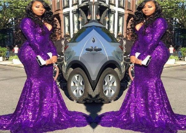 purple v neck sequins mermaid long prom dresses sparkling long sleeves ruched formal celebrity evening party gowns plus size bc4023068218, Black
purple v neck sequins mermaid long prom dresses sparkling long sleeves ruched formal celebrity evening party gowns plus size bc4023068218, Black