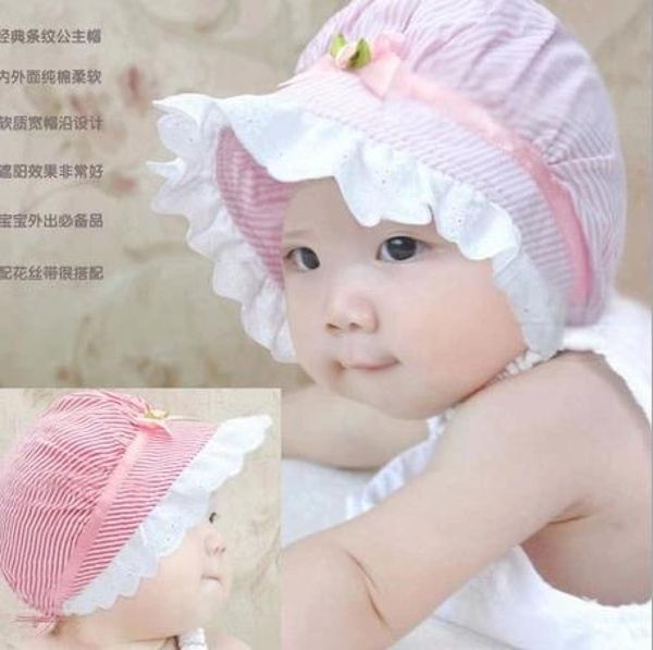 new beanie hat cap infant baby girl flower polka stripe lace summer sun hats kids hair accessory princess cotton sunhats visor4675175, Yellow
new beanie hat cap infant baby girl flower polka stripe lace summer sun hats kids hair accessory princess cotton sunhats visor4675175, Yellow