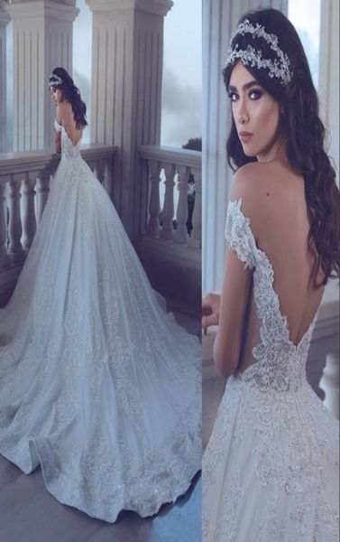 said mhamad aline wedding dress beaded full lace applique off shoulder backless wedding gowns custom made culture wedding dr8796190, White
said mhamad aline wedding dress beaded full lace applique off shoulder backless wedding gowns custom made culture wedding dr8796190, White