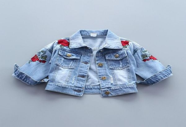 fashion girls jean jackets kids baby rose embroidery coat long sleeve button denim jackets toddler girls clothing 17y y2008311711665, Blue;gray
fashion girls jean jackets kids baby rose embroidery coat long sleeve button denim jackets toddler girls clothing 17y y2008311711665, Blue;gray
