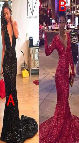 long sleeves sequins prom dress sparkly plunging v neck black girl backless african graduation evening party gown plus size custom1580958
long sleeves sequins prom dress sparkly plunging v neck black girl backless african graduation evening party gown plus size custom1580958