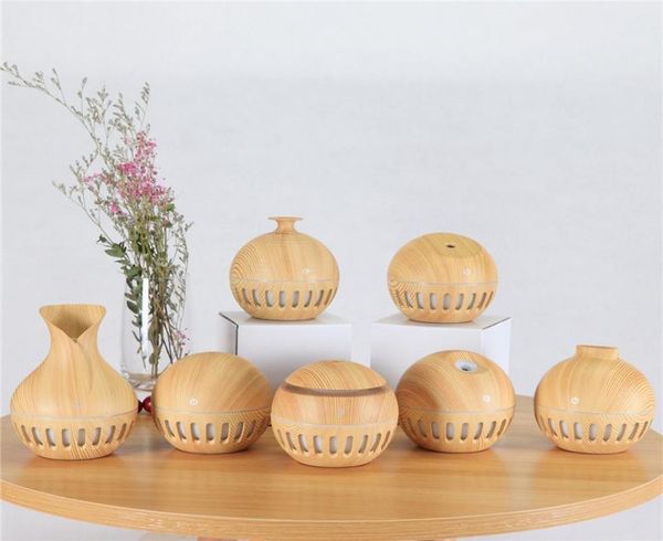 130ml electric air humidifier essential aroma oil diffuser usb rechargeable wood grain humidifiers with 7 color led lights7852910
130ml electric air humidifier essential aroma oil diffuser usb rechargeable wood grain humidifiers with 7 color led lights7852910