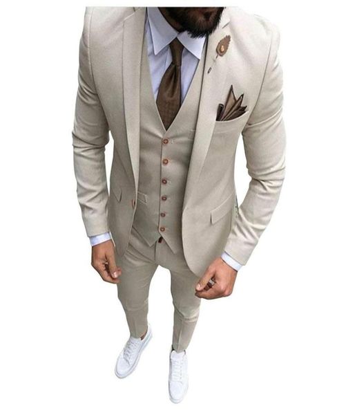 men beige tan ivory 3pieces tailored wedding notch lapel tuxedo groomsmen men slim fit blazer pant vest suit1470516, Black;gray
men beige tan ivory 3pieces tailored wedding notch lapel tuxedo groomsmen men slim fit blazer pant vest suit1470516, Black;gray