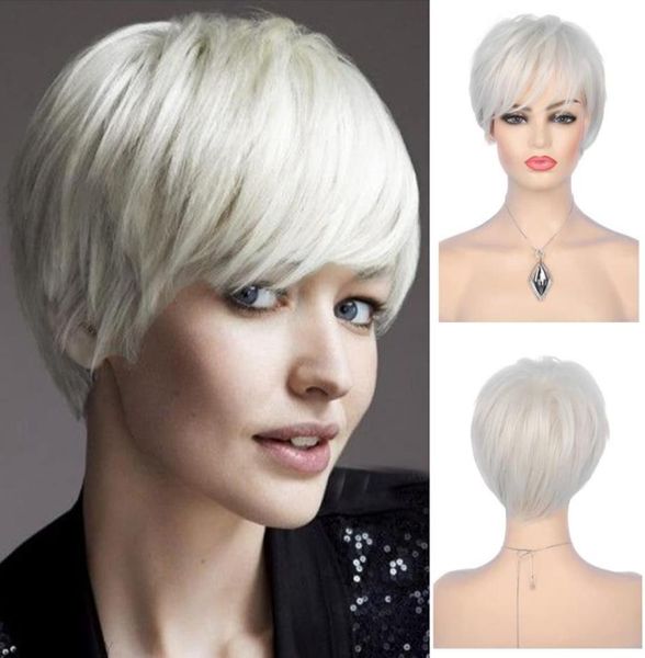short blond wigs for women pixie cut layered wig with bangs synthetic heat resistant halloween cosplay hair wig6727088, Black
short blond wigs for women pixie cut layered wig with bangs synthetic heat resistant halloween cosplay hair wig6727088, Black