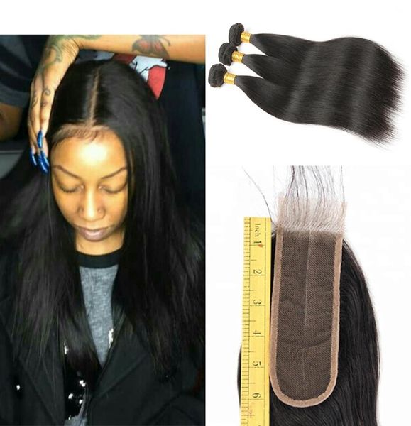8a human hair bundles with closure silky straight brazilian virgin hair 3 bundles with 2x6 middle part lace closure natural 5991004, Black
8a human hair bundles with closure silky straight brazilian virgin hair 3 bundles with 2x6 middle part lace closure natural 5991004, Black