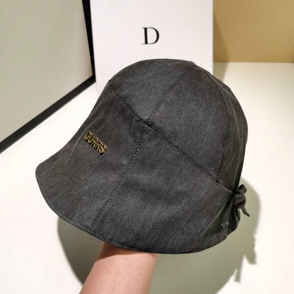 gurrs high-end simple bucket women bow basin spring and autumn beauty style sun hat sunscreen, Silver
gurrs high-end simple bucket women bow basin spring and autumn beauty style sun hat sunscreen, Silver