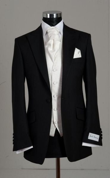 new custom made one button black groom tuxedos peak lapel man groomsmen men wedding suits bridegroom jacketpantstievest 4883563, Black;gray
new custom made one button black groom tuxedos peak lapel man groomsmen men wedding suits bridegroom jacketpantstievest 4883563, Black;gray