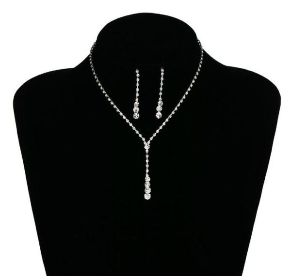 2019 bling crystal bridal jewelry set silver plated necklace diamond earrings wedding jewellery sets for bride bridesmaids women a8568623, White
2019 bling crystal bridal jewelry set silver plated necklace diamond earrings wedding jewellery sets for bride bridesmaids women a8568623, White
