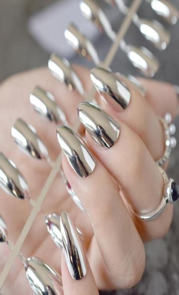 mirror silver false nails stiletto point metallic acrylic nail tips 24pcskit easy for daily wear4921623, Red;gold
mirror silver false nails stiletto point metallic acrylic nail tips 24pcskit easy for daily wear4921623, Red;gold