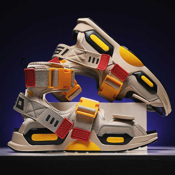 high summer beach shoes fashion mens roman style sandals, Black
high summer beach shoes fashion mens roman style sandals, Black