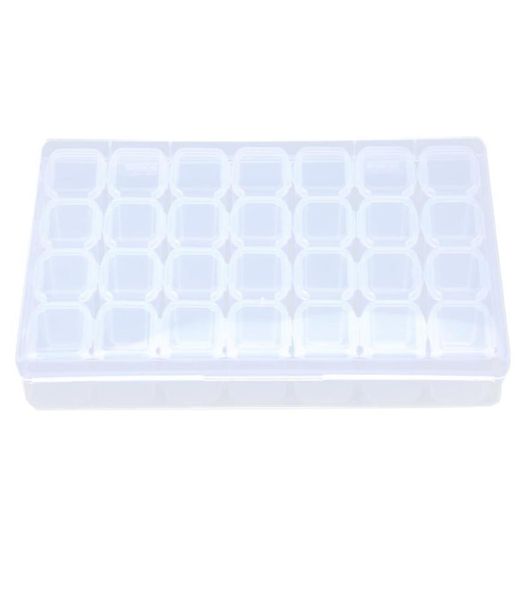 28 separate slots empty storage box clear nail art rhinestones tools jewelry beads display storage box case organizer holder4483430, Silver
28 separate slots empty storage box clear nail art rhinestones tools jewelry beads display storage box case organizer holder4483430, Silver