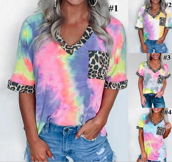 leopard tie dye shirt women casual summer colorful patchwork v neck short sleeve pocket girls tees ljjo79502010638, Blue
leopard tie dye shirt women casual summer colorful patchwork v neck short sleeve pocket girls tees ljjo79502010638, Blue