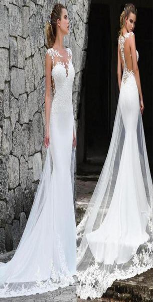 elegant sheer cap sleeve lace mermaid wedding dresses 2019 tulle applique sweep train summer beach wedding bridal gowns robes de m7392197, White
elegant sheer cap sleeve lace mermaid wedding dresses 2019 tulle applique sweep train summer beach wedding bridal gowns robes de m7392197, White