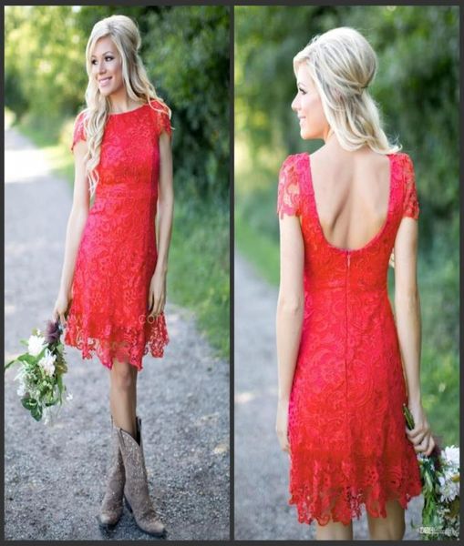 2019 new red full lace short knee length bridesmaid dresses country style crew neck cap sleeves mini backless bridesmaids dr4167477, White;pink
2019 new red full lace short knee length bridesmaid dresses country style crew neck cap sleeves mini backless bridesmaids dr4167477, White;pink