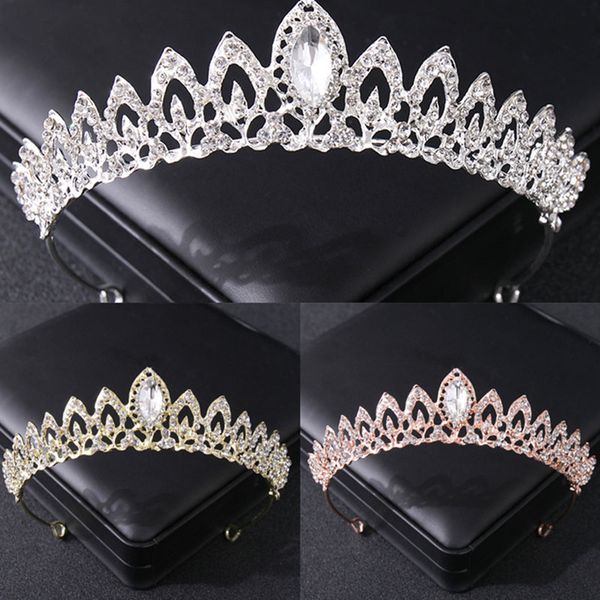 europe and america headpieces crystal jewelry tiara crown alloy rhinestone bride small crown headband wedding headdress, Silver
europe and america headpieces crystal jewelry tiara crown alloy rhinestone bride small crown headband wedding headdress, Silver
