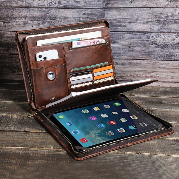 briefcases pro air 13'' ipad 129 a4 portable file folder cow leather cover organizer manager office document zipper briefcase 2307
briefcases pro air 13'' ipad 129 a4 portable file folder cow leather cover organizer manager office document zipper briefcase 2307