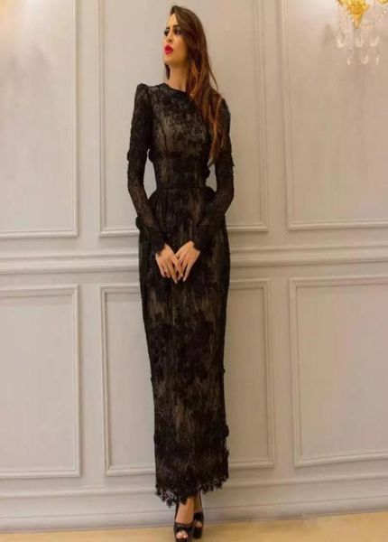 black lace ankle length dresses formal evening gowns jewel neck applique long sleeves prom dresses glamorous see through sheath ev5484630
black lace ankle length dresses formal evening gowns jewel neck applique long sleeves prom dresses glamorous see through sheath ev5484630