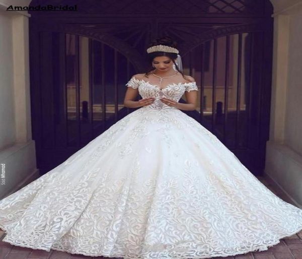 amandabridal ball gown vintage lace wedding dresses off the shoulder short sleeves applique sweep train wedding bridal gowns5896273, White
amandabridal ball gown vintage lace wedding dresses off the shoulder short sleeves applique sweep train wedding bridal gowns5896273, White