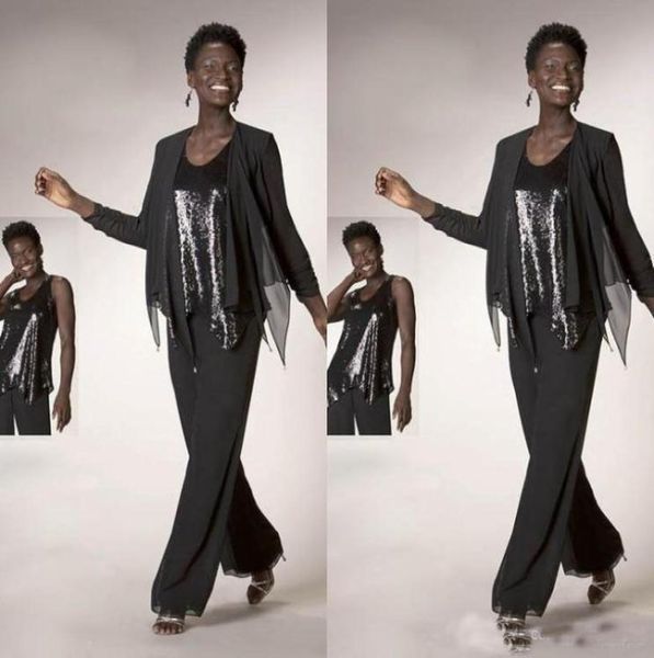 2017 three pieces chiffon black mother039 pants suits south african long sleeves trousers mother of the bride dresses6694017, Black;red
2017 three pieces chiffon black mother039 pants suits south african long sleeves trousers mother of the bride dresses6694017, Black;red