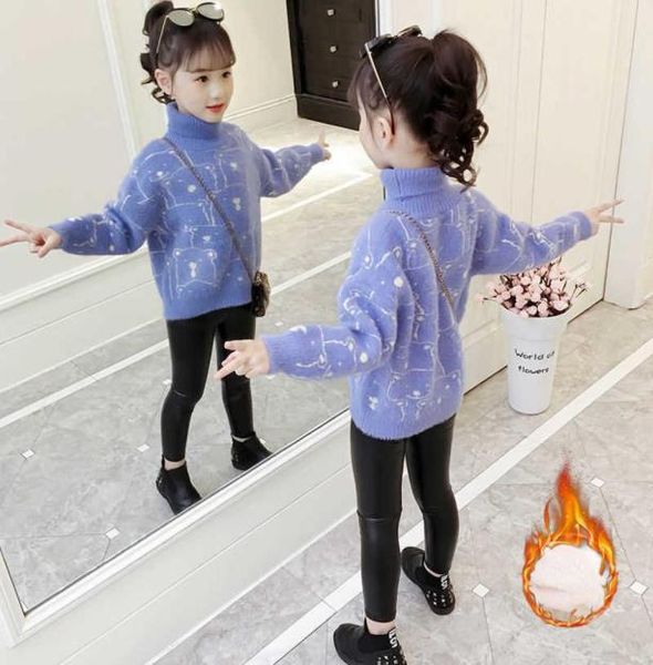 pullover girls autumn sweater highneck fleece winter thickened plush fleece bottoming shirt fall clothes for kids toddler 8 12 ye3166096, Blue
pullover girls autumn sweater highneck fleece winter thickened plush fleece bottoming shirt fall clothes for kids toddler 8 12 ye3166096, Blue
