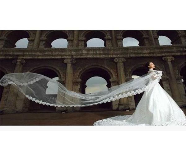 bridal veils cathedral wedding 5m 164ft long lace edge accessories mariage bride welon veil6388170, Black
bridal veils cathedral wedding 5m 164ft long lace edge accessories mariage bride welon veil6388170, Black