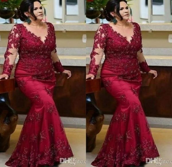 vintage burgundy long sleeves prom mother of the bride dresses 2022 plus size lace beaded sequin evening red carpet formal gowns d8423013, Black
vintage burgundy long sleeves prom mother of the bride dresses 2022 plus size lace beaded sequin evening red carpet formal gowns d8423013, Black
