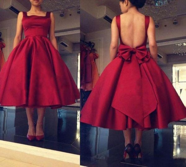 2019 tea length prom dresses spaghetti backless burgundy red draped short women plus size formal occasion party celebrity go5166565, Black
2019 tea length prom dresses spaghetti backless burgundy red draped short women plus size formal occasion party celebrity go5166565, Black