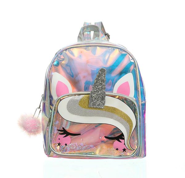 dream laser unicorn backpack tpu transparent card package child backpack girl little princess school bag1386907
dream laser unicorn backpack tpu transparent card package child backpack girl little princess school bag1386907