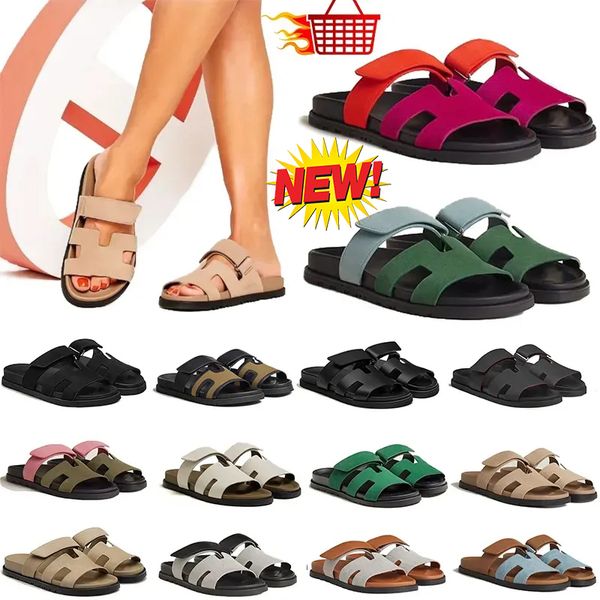 2023 oran slides chypre leather sandals sandal luxury suede 100% real leather naturel women designer slippers cuir summer womens sandles sho, Black
2023 oran slides chypre leather sandals sandal luxury suede 100% real leather naturel women designer slippers cuir summer womens sandles sho, Black