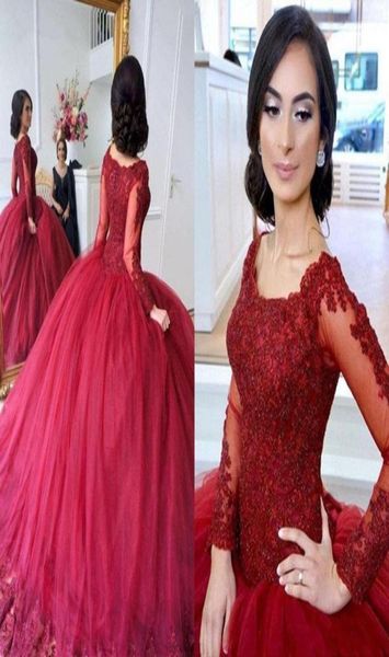 2022 burgundy puffy ball gown quinceanera dresses scoop neck long sleeves lace applique beaded sweet 16 party pageant prom evening9267467, Blue;red
2022 burgundy puffy ball gown quinceanera dresses scoop neck long sleeves lace applique beaded sweet 16 party pageant prom evening9267467, Blue;red