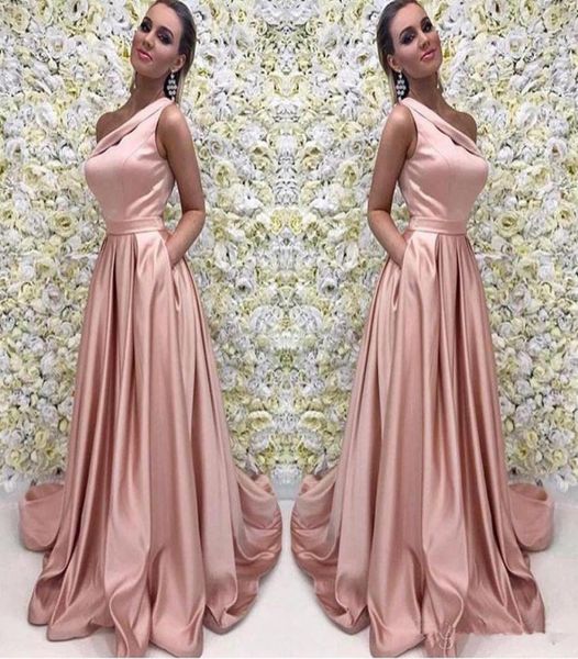 rose gold long prom dress elegant one shoulder sleeveless a line floor length satin evening dresses bridesmaid formal gown with po9339875, Black;red
rose gold long prom dress elegant one shoulder sleeveless a line floor length satin evening dresses bridesmaid formal gown with po9339875, Black;red