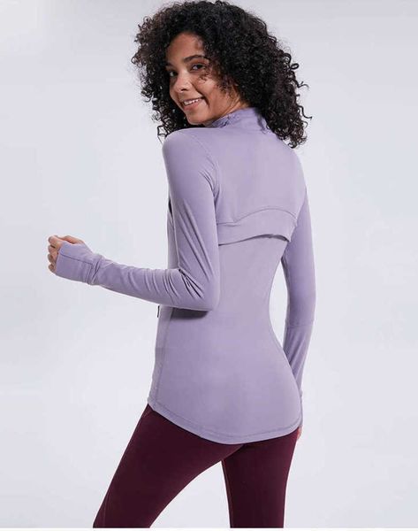 lulu-78 spring autumn new zipper jacket quick-drying yoga clothes long-sleeve thumb hole training running women slim fitness coat wicking mo, White
lulu-78 spring autumn new zipper jacket quick-drying yoga clothes long-sleeve thumb hole training running women slim fitness coat wicking mo, White