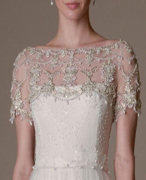 new luxury crystals short sleeves lace wedding bridal bolero jacket shawl whiteivory custom made size 2 4 6 8 109058360, White
new luxury crystals short sleeves lace wedding bridal bolero jacket shawl whiteivory custom made size 2 4 6 8 109058360, White