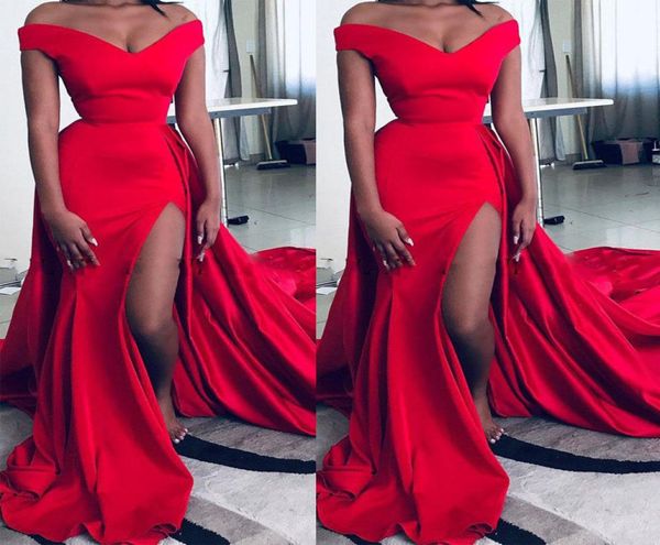 simple new arrival red mermaid prom dresses off shoulder high side split satin long formal dress evening gowns ogstuff3684183, Black;red
simple new arrival red mermaid prom dresses off shoulder high side split satin long formal dress evening gowns ogstuff3684183, Black;red