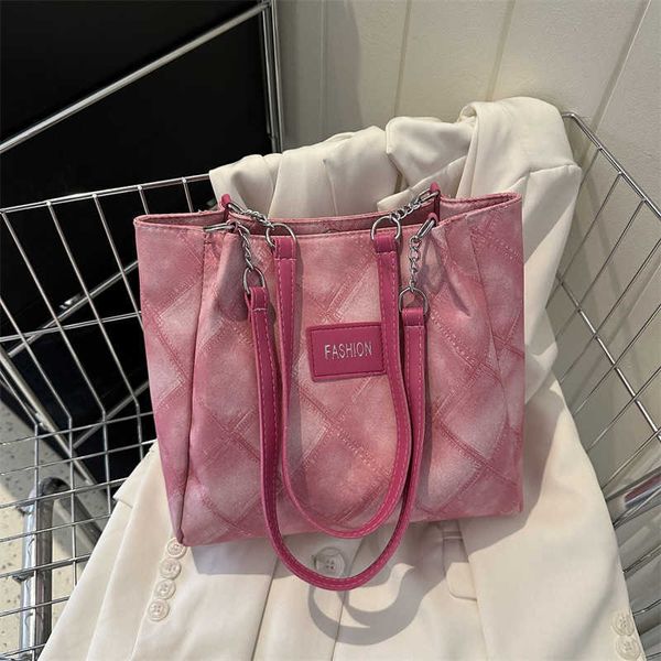large capacity bag for women new leisure and western style large capacity tote bag simple one shoulder bag handheld commuter bag
large capacity bag for women new leisure and western style large capacity tote bag simple one shoulder bag handheld commuter bag