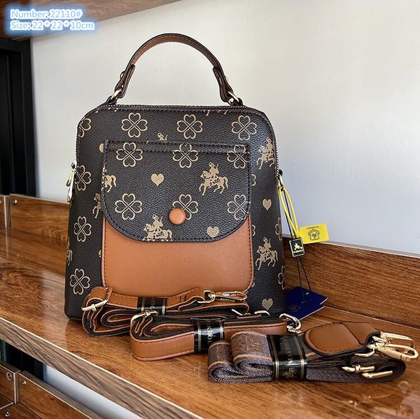 wholesale brand ladies shoulder bag classic old color leather retro handbag multifunctional fashion printed backpack pocket decoration western style backpacks, Brown-22110#
wholesale brand ladies shoulder bag classic old color leather retro handbag multifunctional fashion printed backpack pocket decoration western style backpacks, Brown-22110#