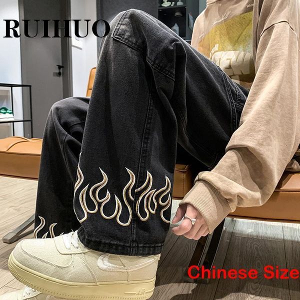 men's jeans ruihuo geometric skinny for men clothings hip hop pants mans street wear chinese size 3xl 2023 spring arrivals 230630, Blue
men's jeans ruihuo geometric skinny for men clothings hip hop pants mans street wear chinese size 3xl 2023 spring arrivals 230630, Blue