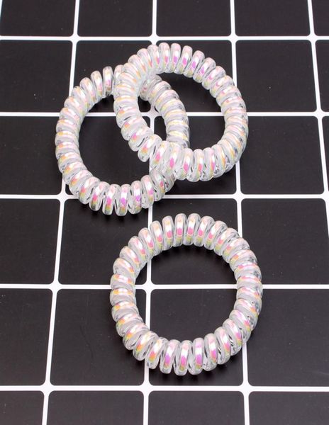 2021 colorful girls women rubber coil hair ties spiral shape hair ring bands ponytail holders accessories1043868, Slivery;white
2021 colorful girls women rubber coil hair ties spiral shape hair ring bands ponytail holders accessories1043868, Slivery;white