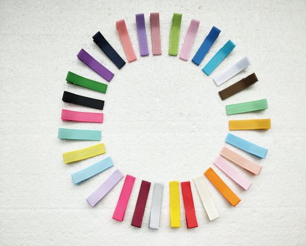 100pcs new 18 inch grossgrain ribbon lined cover alligator hair clip single pronged clips girls hair bow flower headwear accessor4930831, Slivery;white
100pcs new 18 inch grossgrain ribbon lined cover alligator hair clip single pronged clips girls hair bow flower headwear accessor4930831, Slivery;white