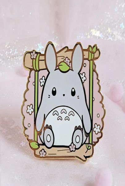 cute gray bunny sakura cherry blossom hard enamel pin cartoon kawaii totoro brooch accessories anime fans collect badge jewelry6980873, Blue
cute gray bunny sakura cherry blossom hard enamel pin cartoon kawaii totoro brooch accessories anime fans collect badge jewelry6980873, Blue