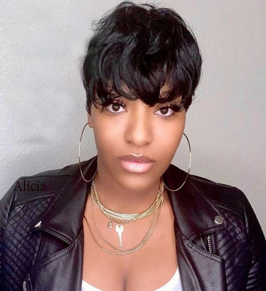 pixie cut short full machine made wig glueless none lace front human hair wigs for african americans brazilian wig4786123, Black;brown
pixie cut short full machine made wig glueless none lace front human hair wigs for african americans brazilian wig4786123, Black;brown