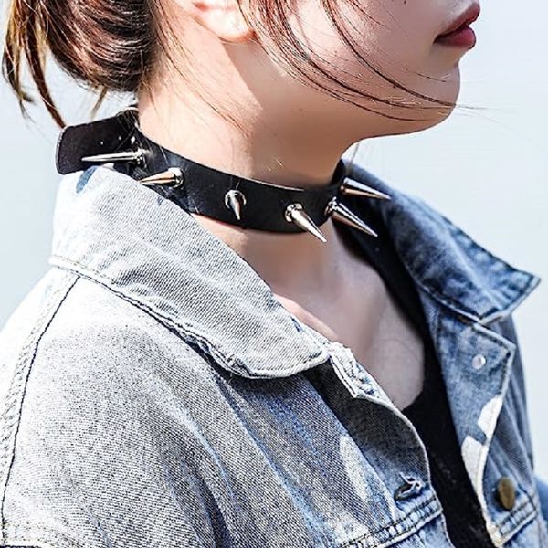 pendant necklaces selling cool punk gothic collar for women and men black pu leather vingate necklace adjustable, Silver
pendant necklaces selling cool punk gothic collar for women and men black pu leather vingate necklace adjustable, Silver