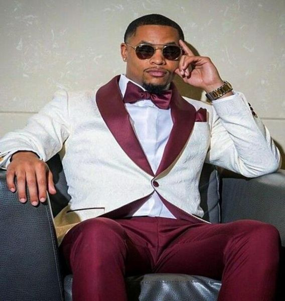new style ivory paisley groom tuxedos shawl collar men work business suits 2 pieces wedding prom dinner dressjacketpantstie w65097005, Black;gray
new style ivory paisley groom tuxedos shawl collar men work business suits 2 pieces wedding prom dinner dressjacketpantstie w65097005, Black;gray