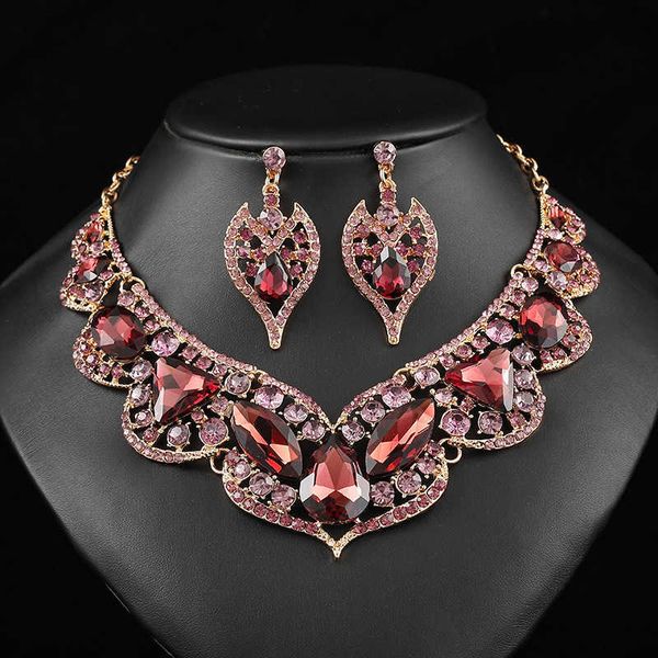 exaggerate bride jewelry necklace earrings set temperament versatile wedding dress banquet artificial 230628, Silver
exaggerate bride jewelry necklace earrings set temperament versatile wedding dress banquet artificial 230628, Silver