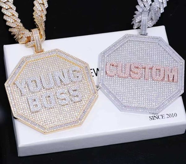 hip hop jewelry custom letter pendant 925 sterling silver vvs moissanite diamond iced out name initial pendant
hip hop jewelry custom letter pendant 925 sterling silver vvs moissanite diamond iced out name initial pendant