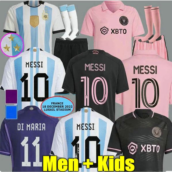 inter miami final argentina 3 star soccer jerseys fan player 2022 2023 enzo alvarez di maria messis kids kit men football shirt tagliafico m, Black;yellow
inter miami final argentina 3 star soccer jerseys fan player 2022 2023 enzo alvarez di maria messis kids kit men football shirt tagliafico m, Black;yellow