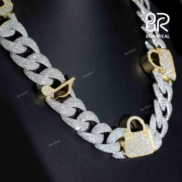 custom pass diamond test vvs moissanite diamond cuban link chain 19mm 20mm large size thick hip hop necklace men 925 jewelry, Silver
custom pass diamond test vvs moissanite diamond cuban link chain 19mm 20mm large size thick hip hop necklace men 925 jewelry, Silver