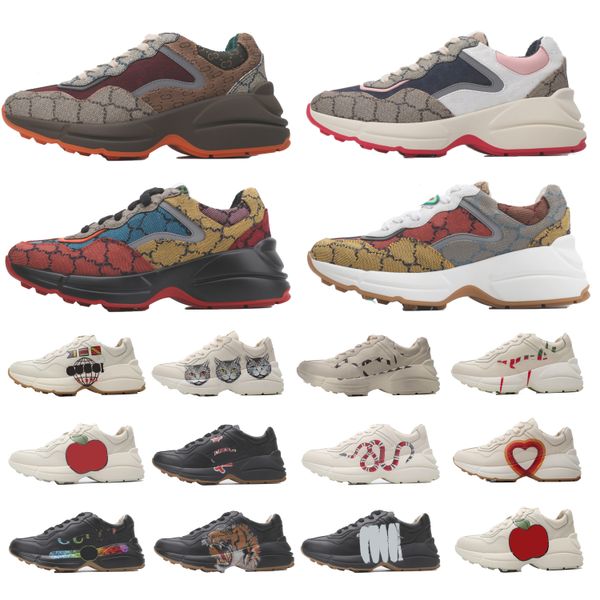 designer rhyton shoes sneaker beige vintage plaid pattern platform classic suede leather sports skateboarding shoe men women running walking, Black
designer rhyton shoes sneaker beige vintage plaid pattern platform classic suede leather sports skateboarding shoe men women running walking, Black
