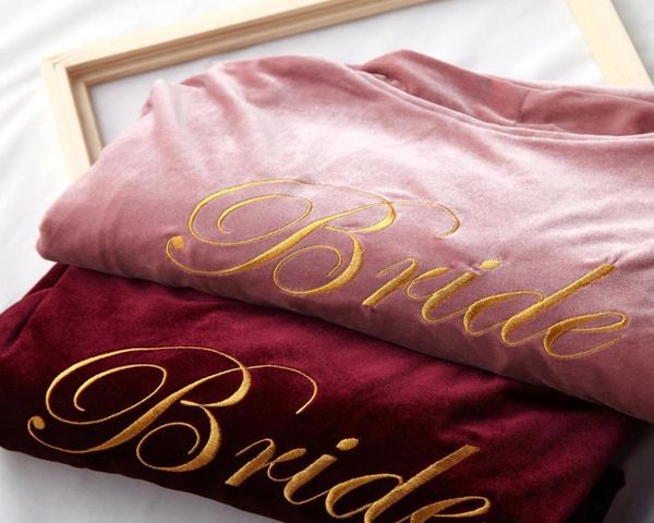 velvet bridal bridesmaid robes 2022 custom design maid of honor gifts embroidery bridal party robe long sleeves m l xxl pajama wea1112876
velvet bridal bridesmaid robes 2022 custom design maid of honor gifts embroidery bridal party robe long sleeves m l xxl pajama wea1112876